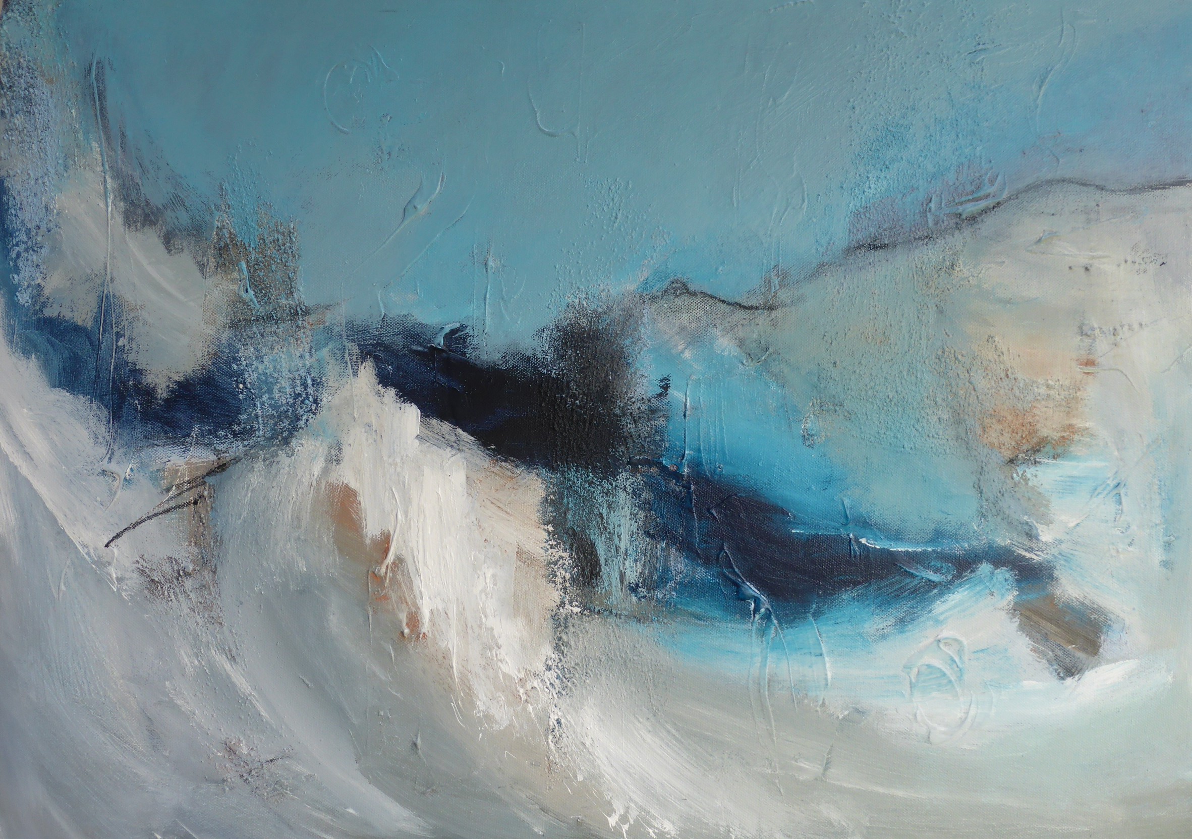 Land's End, Wild Wild Sea, 50 x 70cm