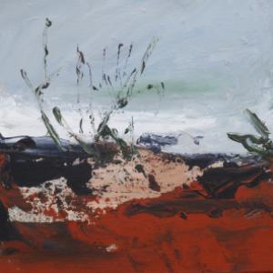 Winter Garden ii, Mixed Media on Canvas, 30 x 30cm