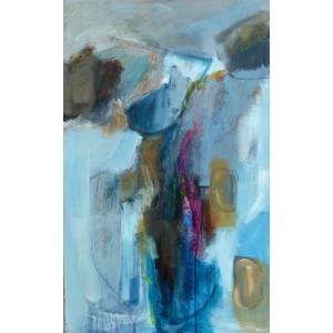 Levant Cliffs ii, Mixed Media, 125 x 79 x 4cms