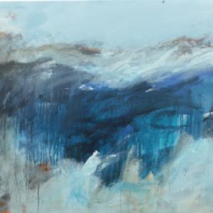 Wild, Wild Atlantic Sea, Mixed Media, 80 x 100cm